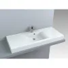 Умивальник Fancy Marble Narva 1200, білий (12112101)- Фото 3